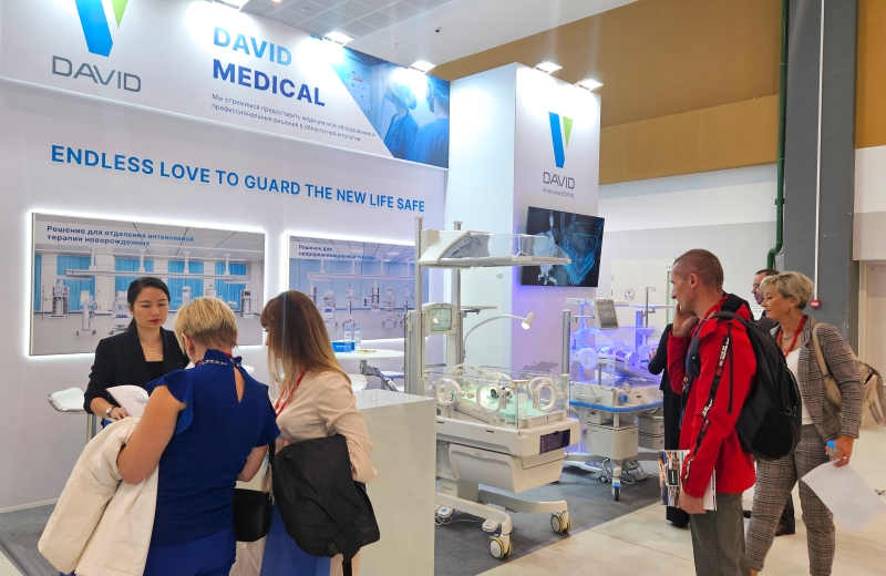 David_David Medical a participé au salon 2024 des équipements médicaux con?us en Chine (Biélorussie)